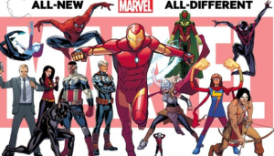 All New All differnet marvel promo banner