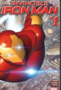 Invincible Iron Man number one cover